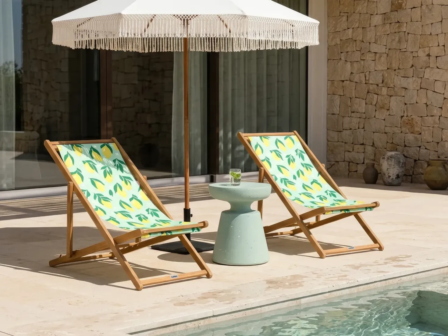 Teli da sdraio ANZIO/AVELLINO 113 x 44 cm Multicolore