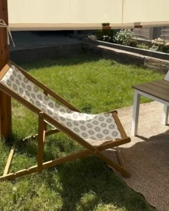 Teli da sdraio ANZIO/AVELLINO 113 x 44 cm Beige sabbia