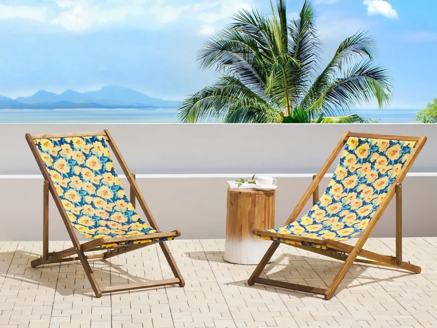 Teli da sdraio ANZIO/AVELLINO 113 x 44 cm Multicolore