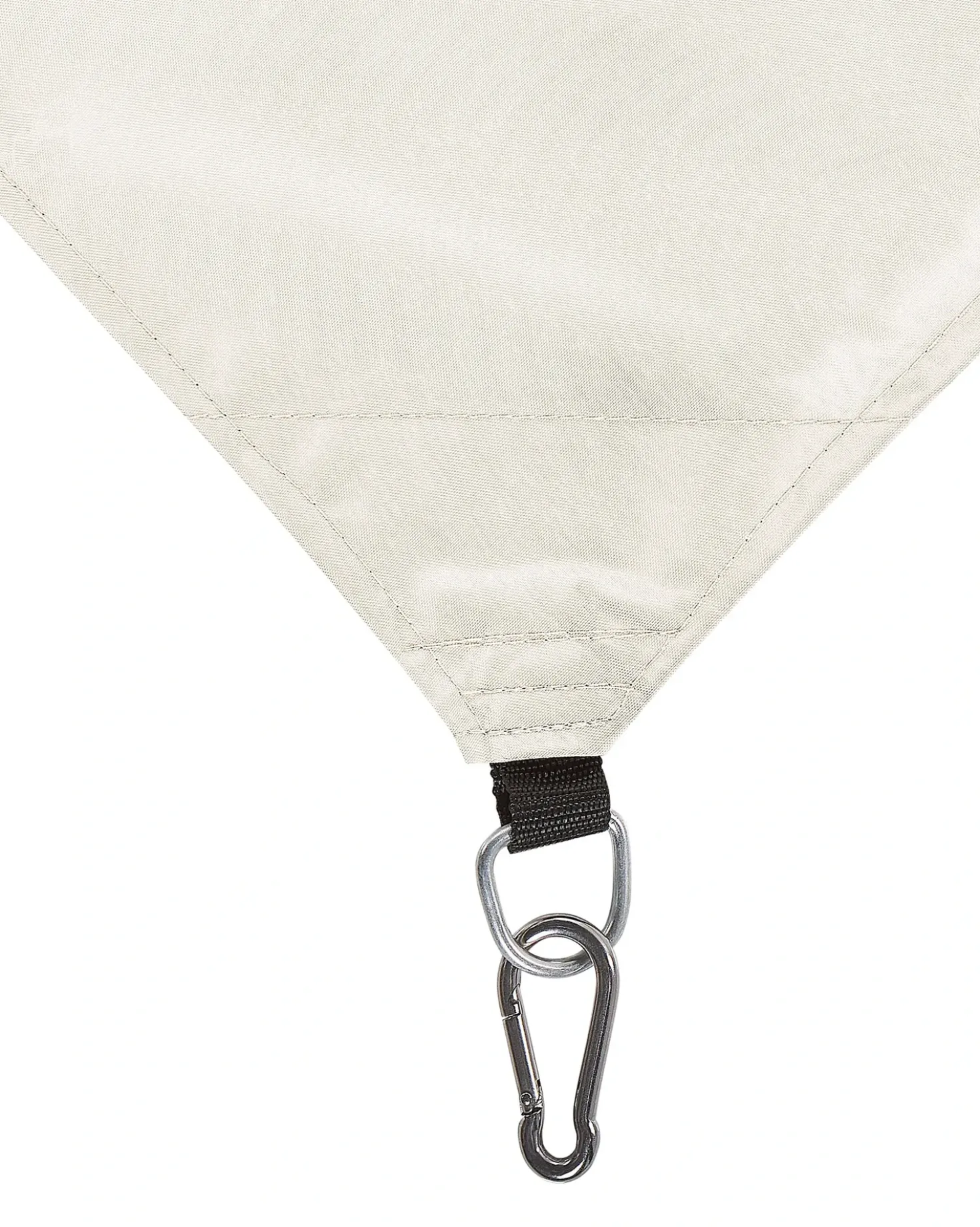 Tenda a vela LUKKA 300 cm 300 cm Bianco sporco