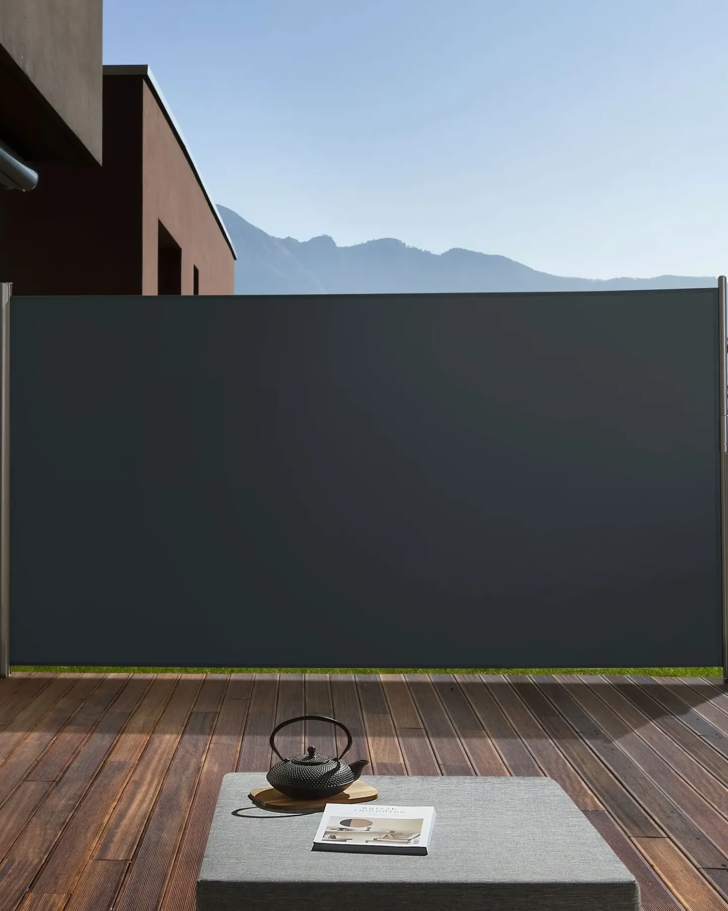 Tendalino laterale DORIO 305 cm 160 cm Grigio grafite