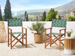 Tessuto di ricambio per sedie da giardino CINE Verde scuro