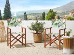 Tessuto di ricambio per sedie da giardino CINE Verde