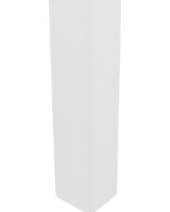 Toeletta con specchio e sgabello LUMIERE Bianco