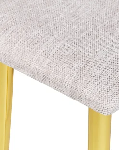 Toeletta con specchio e sgabello SURIN LED Grigio