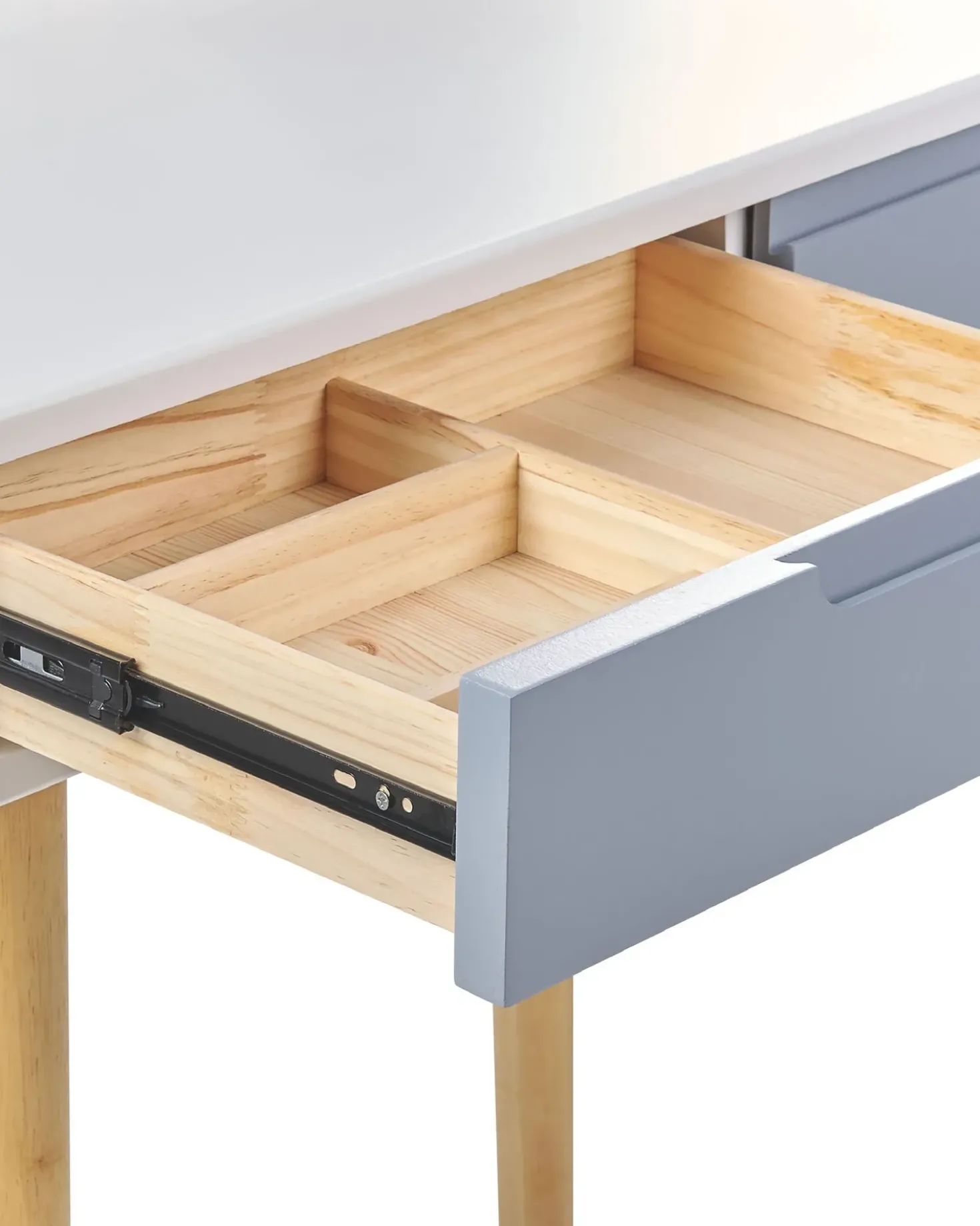 Toeletta con specchio e sgabello DIEPPE LED Bianco