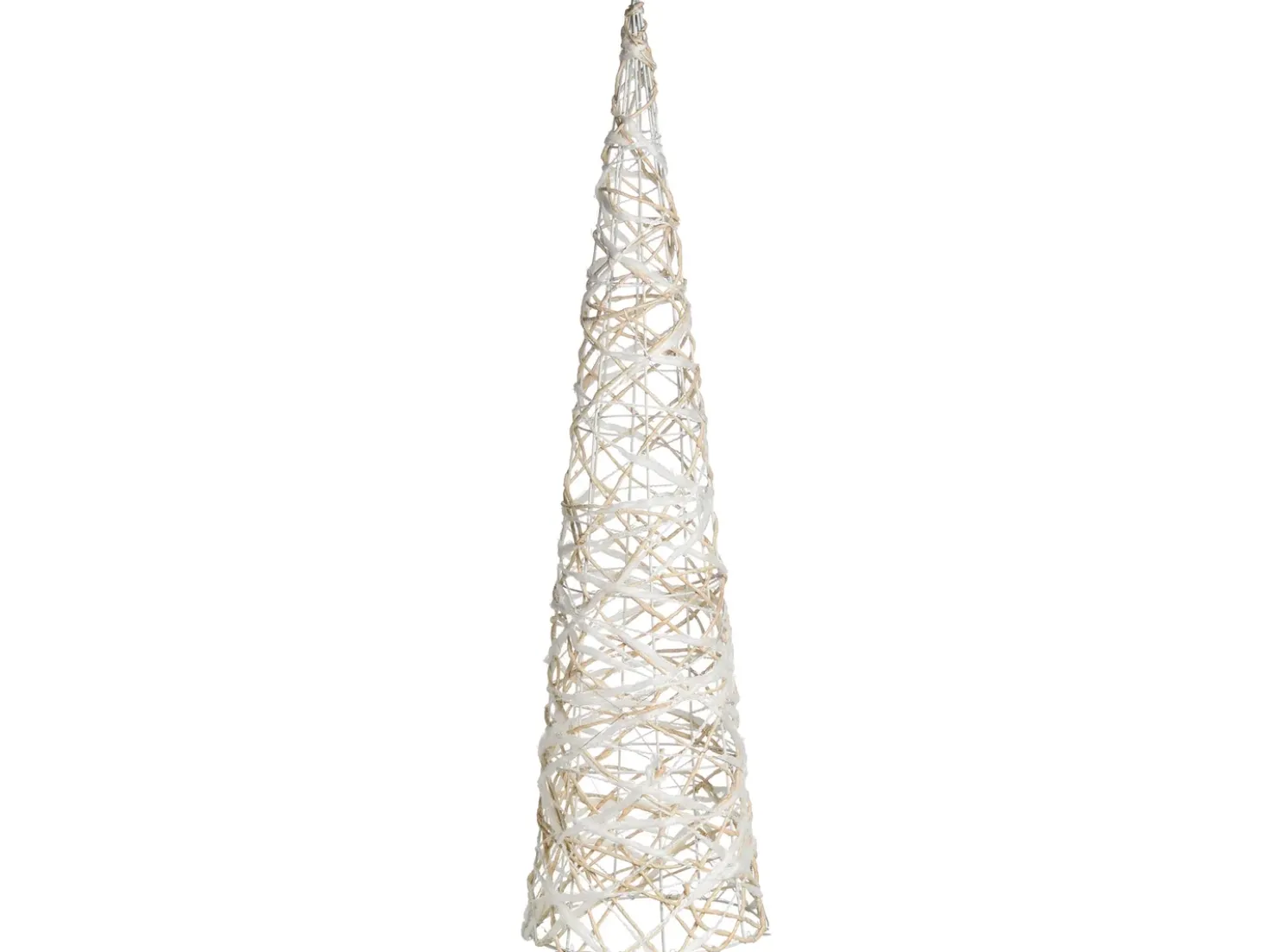 TUELSO Albero di Natale 60/80/100 cm Bianco/Oro