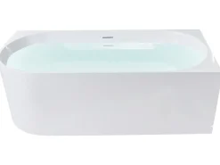 Vasca da bagno angolare PORTINHO Lato Sinistro 170 x 80 cm Bianco