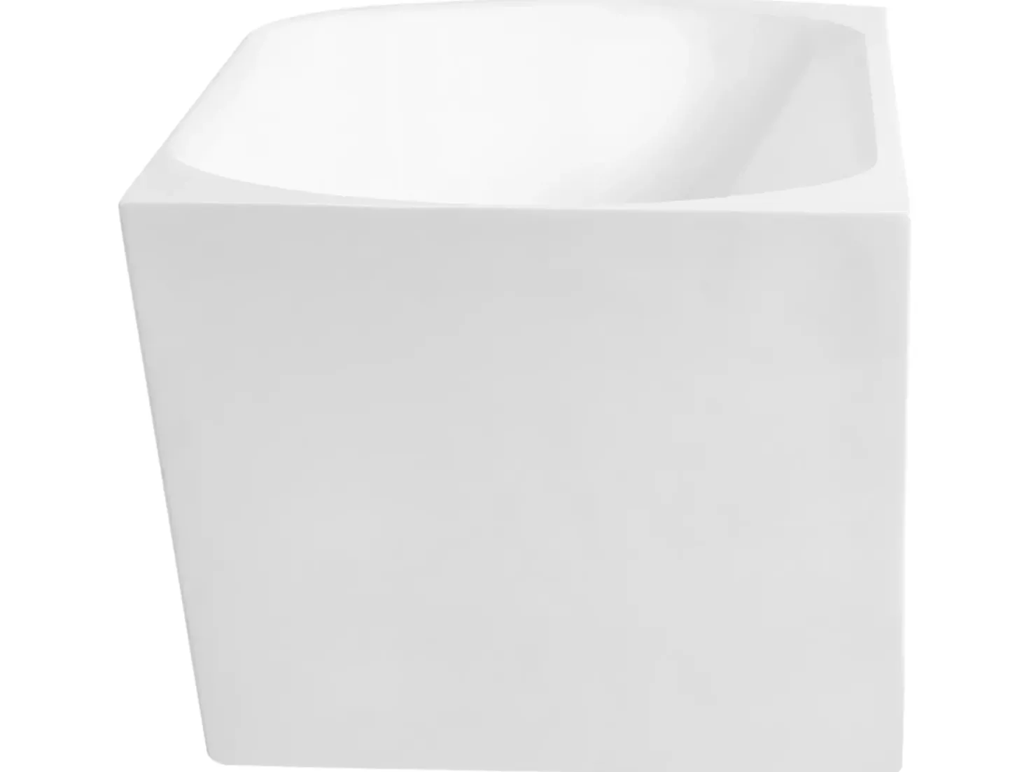 Vasca da bagno angolare RENACA Lato Sinistro 170 x 79 cm Bianco