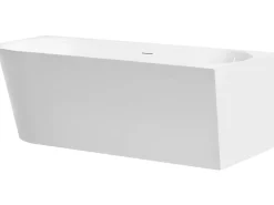 Vasca da bagno angolare RENACA Lato Sinistro 170 x 79 cm Bianco