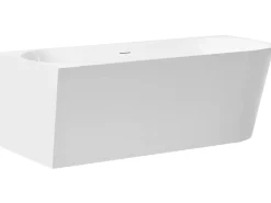 Vasca da bagno angolare RENACA Lato destro 170 x 79 cm Bianco