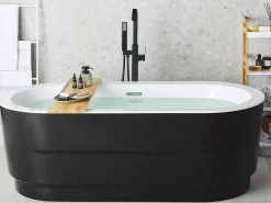 Vasca da bagno freestanding EMPRESA 170 x 80 cm Nero