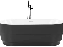 Vasca da bagno freestanding EMPRESA 170 x 80 cm Nero