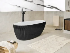 Vasca da bagno freestanding TEFE 170 x 78 cm Nero