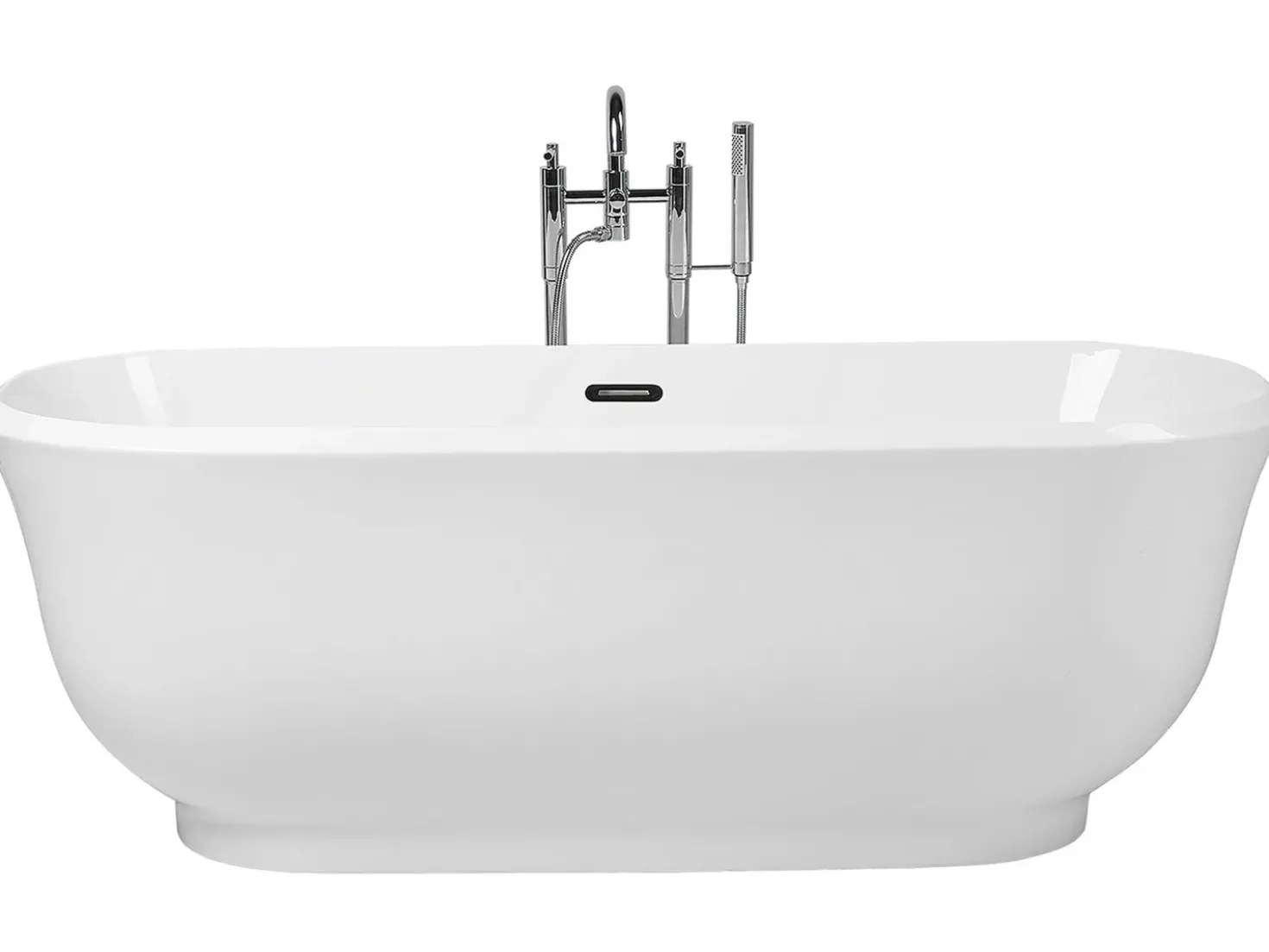 Vasca da bagno freestanding TESORO 170 x 77 cm Bianco