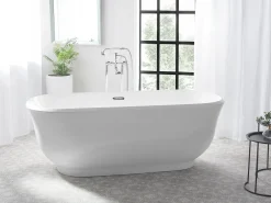 Vasca da bagno freestanding TESORO 170 x 77 cm Bianco