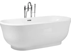 Vasca da bagno freestanding TESORO 170 x 77 cm Bianco
