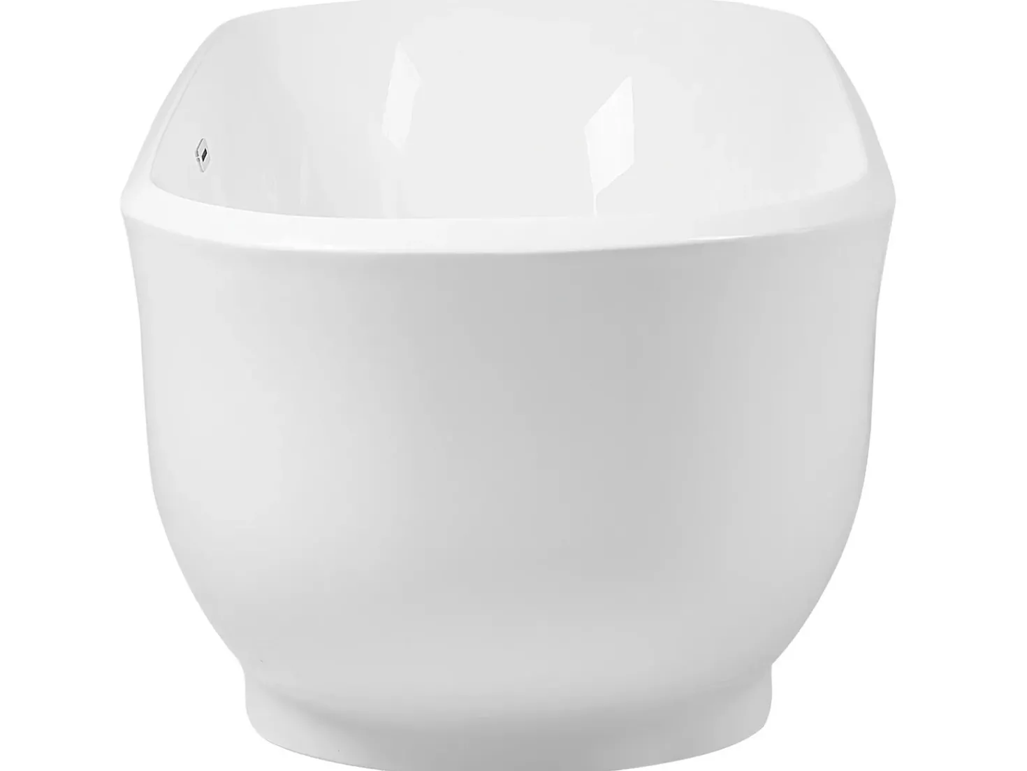 Vasca da bagno freestanding TESORO 170 x 77 cm Bianco