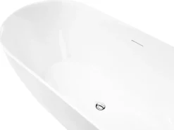 Vasca da bagno freestanding CEDROS 160 x 75 cm Bianco