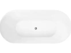 Vasca da bagno freestanding CEDROS 160 x 75 cm Bianco