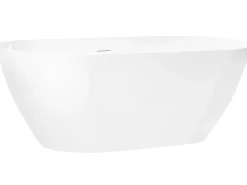 Vasca da bagno freestanding CEDROS 160 x 75 cm Bianco