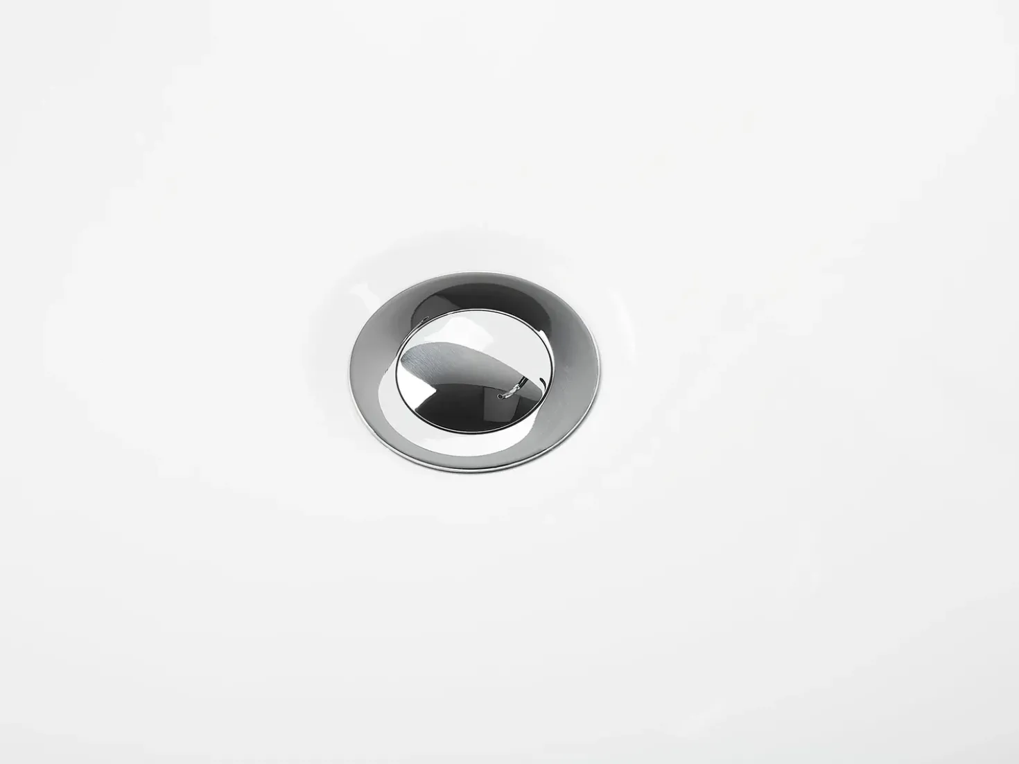 Vasca da bagno freestanding ROTSO 170 x 80 cm Nero/Bianco