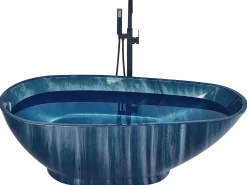 Vasca da bagno freestanding RIOJA 170 x 80 cm Blu marino