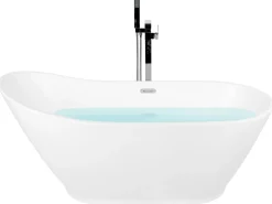 Vasca da bagno freestanding LONDRINA 170 x 75 cm Bianco