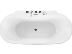 Vasca da bagno freestanding ROTSO 170 x 80 cm Bianco