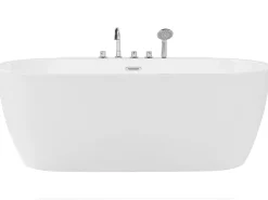 Vasca da bagno freestanding ROTSO 170 x 80 cm Bianco
