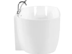 Vasca da bagno freestanding ROTSO 170 x 80 cm Bianco