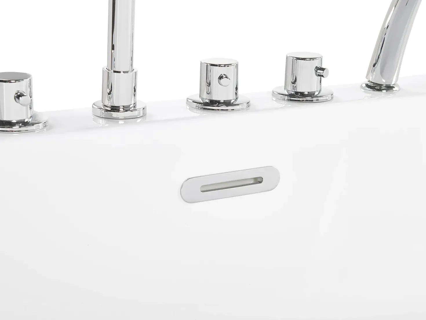 Vasca da bagno freestanding ROTSO 170 x 80 cm Bianco