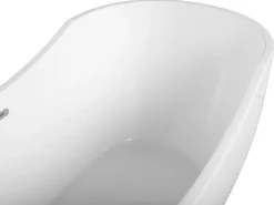Vasca da bagno freestanding BAYLEY 170 x 77 cm Bianco