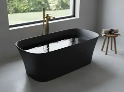Vasca da bagno freestanding LANALHUE 160 x 75 cm Nero