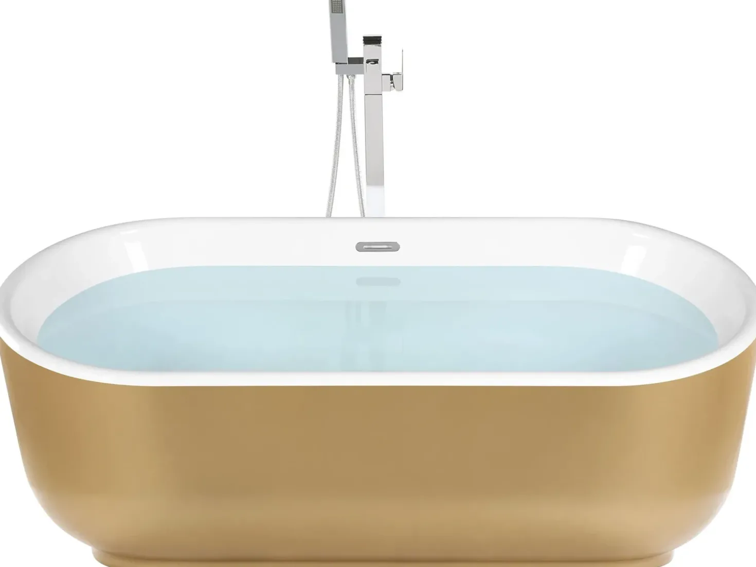 Vasca da bagno freestanding PINEL 170 x 80 cm Oro