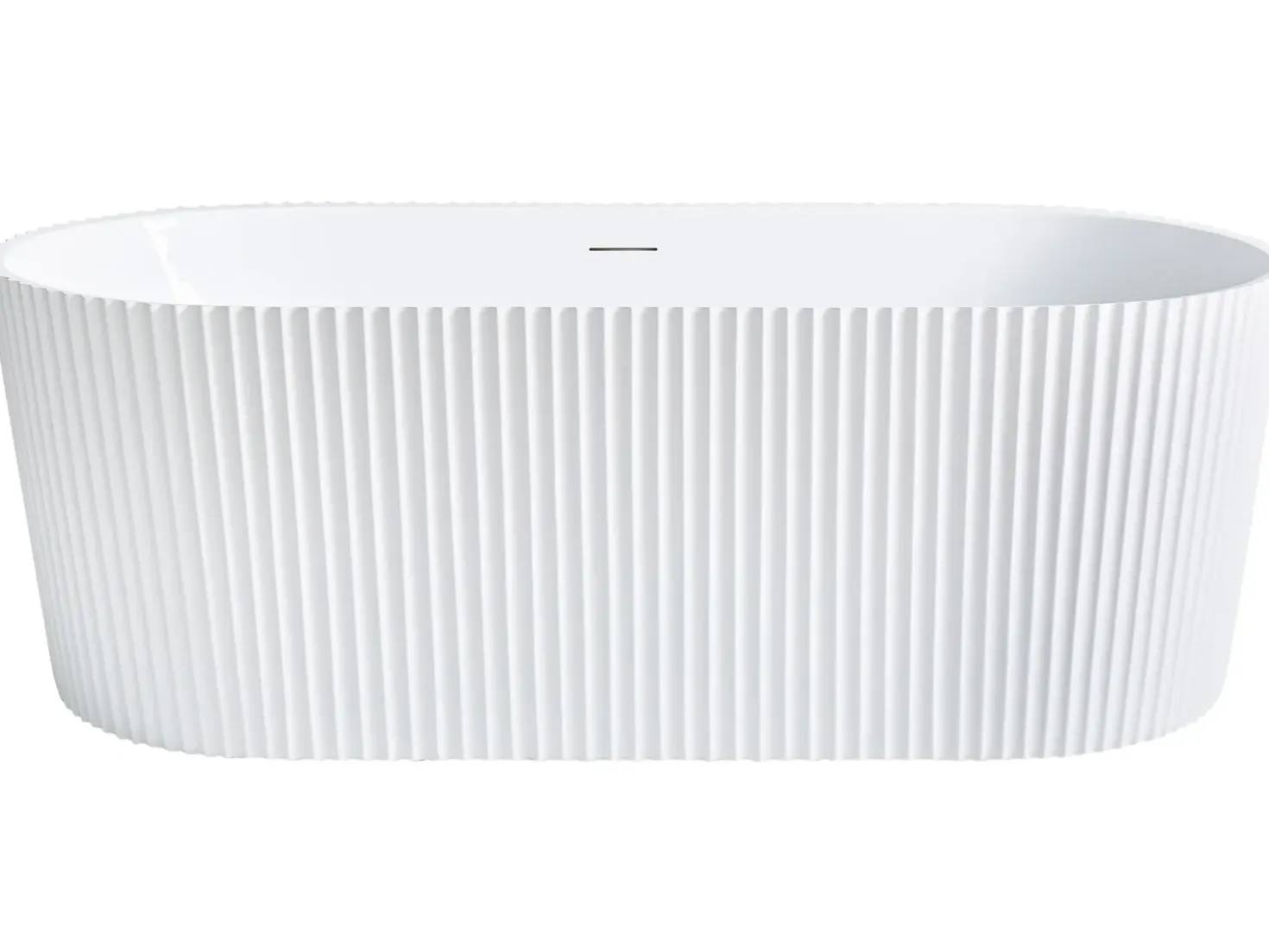 Vasca da bagno freestanding GOCTA 170 x 80 cm Bianco