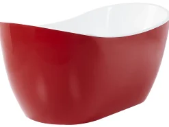 Vasca da bagno freestanding ANTIGUA 150 x 75 cm Rosso