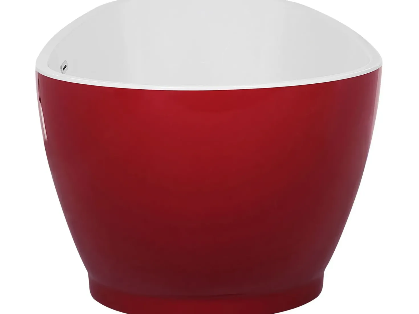 Vasca da bagno freestanding GUIANA 173 x 82 cm Rosso