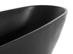 Vasca da bagno freestanding GUIANA 173 x 82 cm Nero