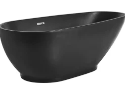 Vasca da bagno freestanding GUIANA 173 x 82 cm Nero