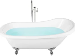 Vasca da bagno freestanding CAYMAN 153 x 77 cm Bianco