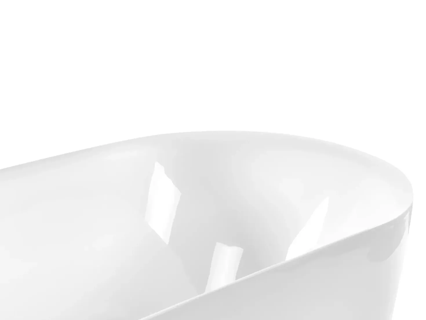 Vasca da bagno freestanding CARRERA 170 x 80 cm Bianco