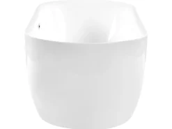 Vasca da bagno freestanding CARRERA 170 x 80 cm Bianco