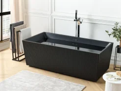 Vasca da bagno freestanding GOCTA 170 x 80 cm Nero