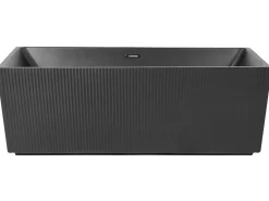 Vasca da bagno freestanding GOCTA 170 x 80 cm Nero