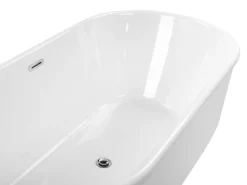 Vasca da bagno freestanding PINEL 170 x 80 cm Bianco