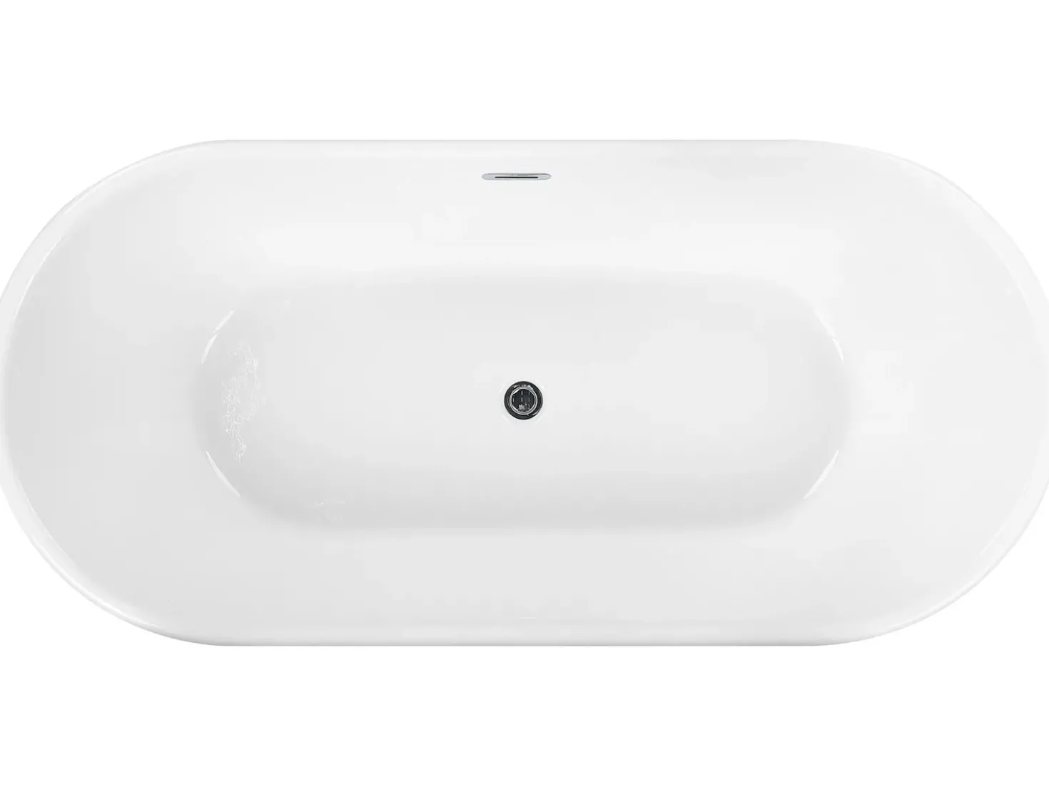 Vasca da bagno freestanding PINEL 170 x 80 cm Bianco