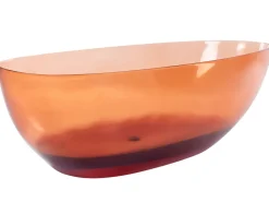 Vasca da bagno freestanding BLANCARENA 170 x 78 cm Rosso chiaro