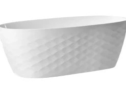 Vasca da bagno freestanding CHUBUT 170 x 80 cm Bianco