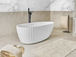 Vasca da bagno freestanding TEFE 170 x 78 cm Bianco